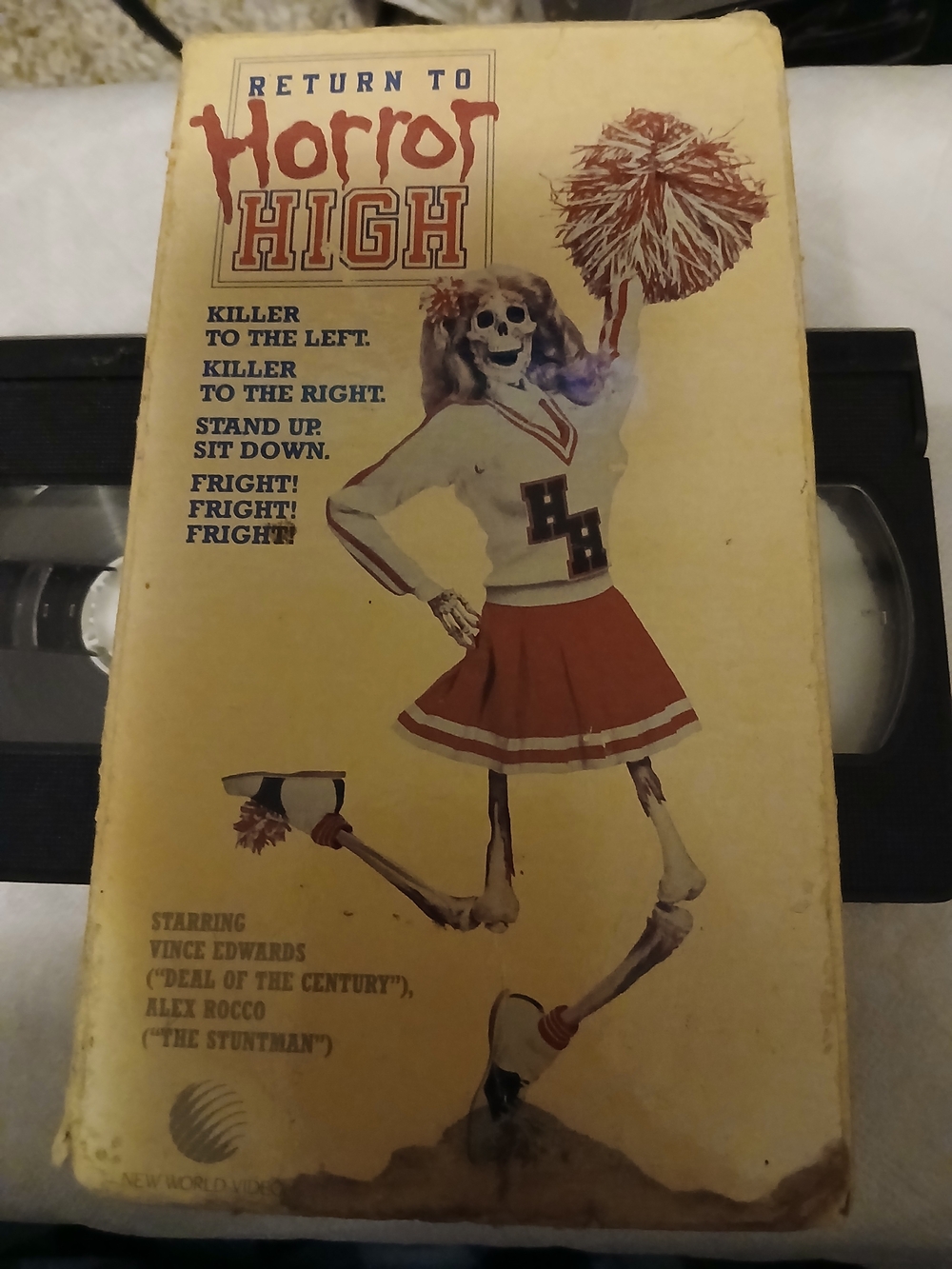 Return to Horror High VHS Horror Movie